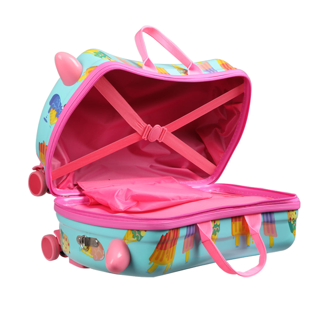 Bopeep Kids Ride On Suitcase Children Ice Cream