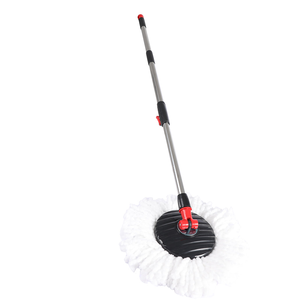 Cleanflo Spin Mop Bucket Set 360 Degree Black