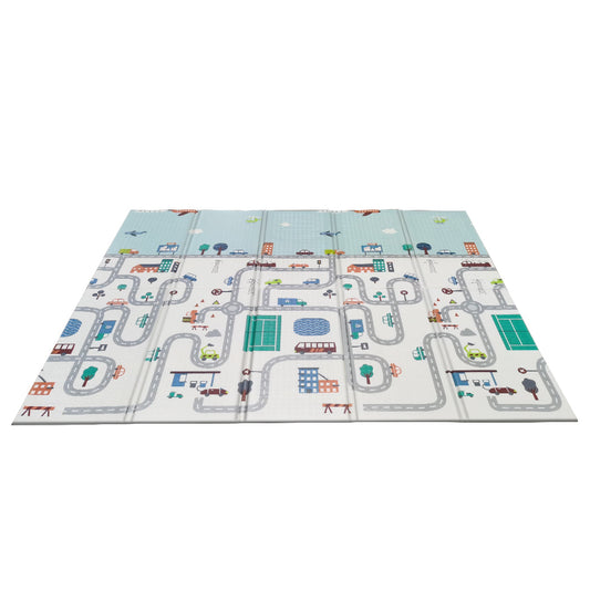 Bopeep Kids Play Mat Baby Crawling Pad City Road