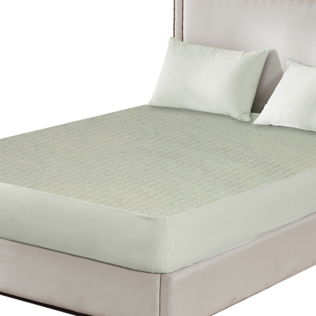 Dreamz King Mattress Protector Pillowcases Grey