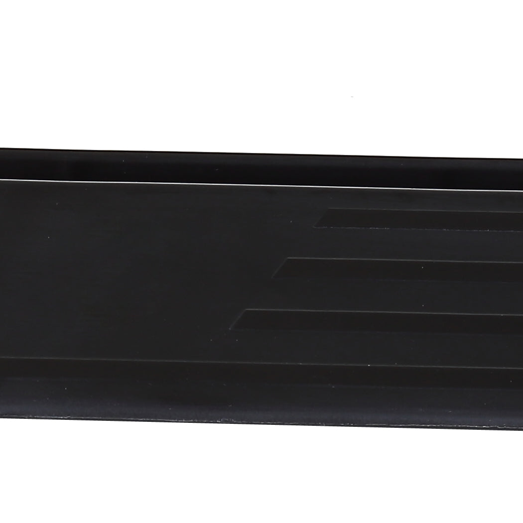Baby Safety Gate Pet Barrier Black With Ramp For Home And Convenience