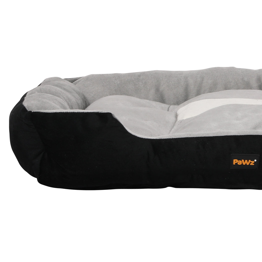 Pawz Pet Bed Dog Beds Bedding Mattress L Black Large