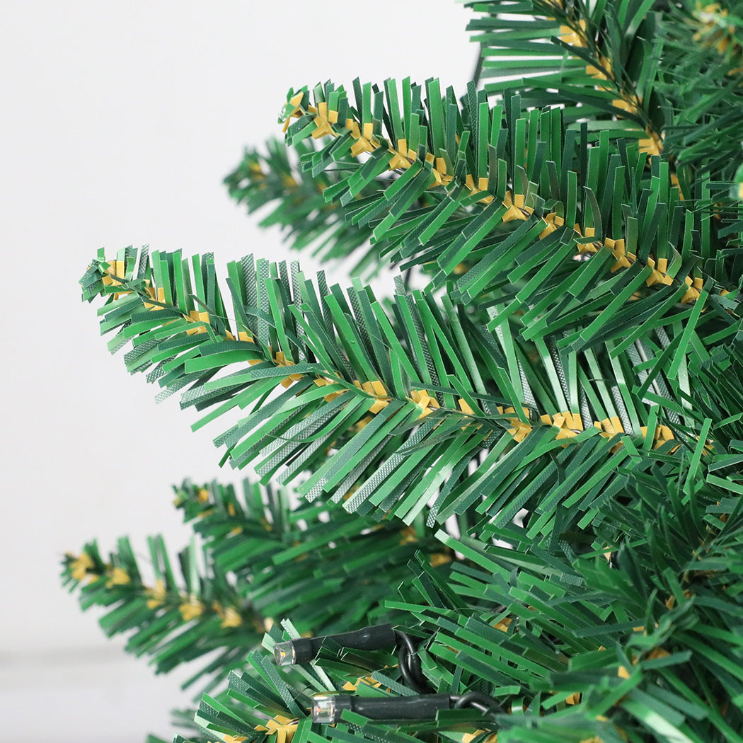 Santaco Prelit Slim Pencil Christmas Tree 1.8M
