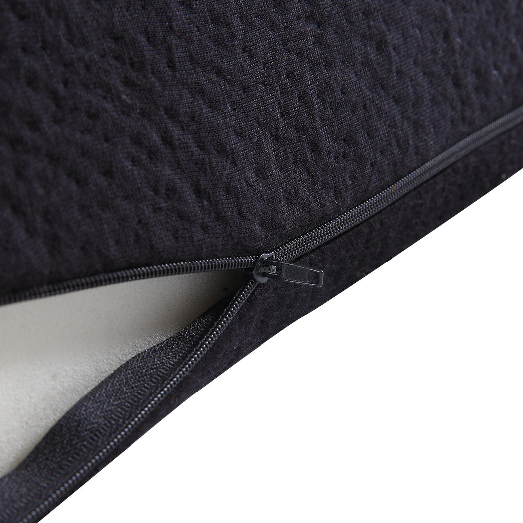 2X Cool Gel Memory Foam Bed Wedge Pillow Comfortable Support Sleep Aid
