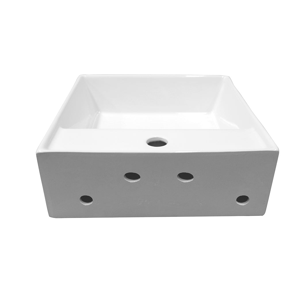 Ceramic Basin Bathroom Wash Counter Countertop Sink For