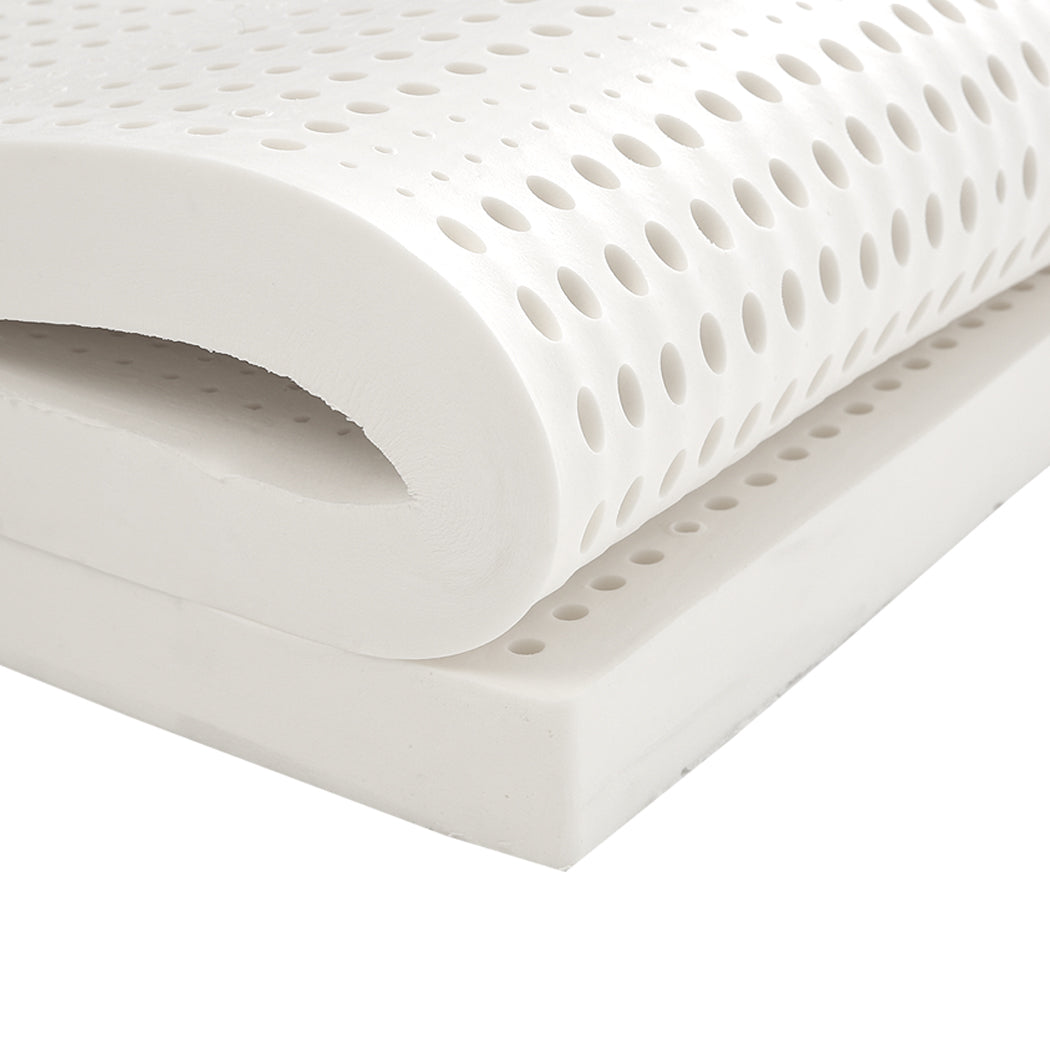 Dreamz Latex Mattress Topper King Natural