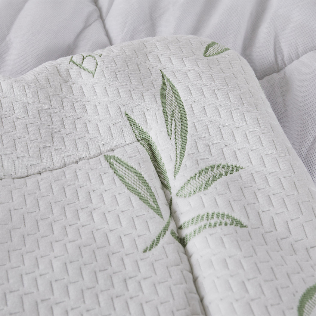 Dreamz Bamboo Pillowtop Mattress Topper Double