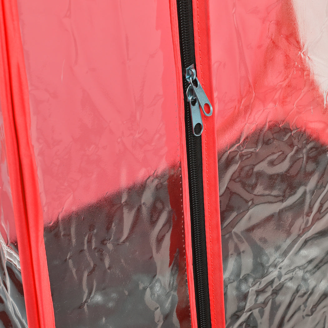 2X Pop Up Tent Camping Weather Red