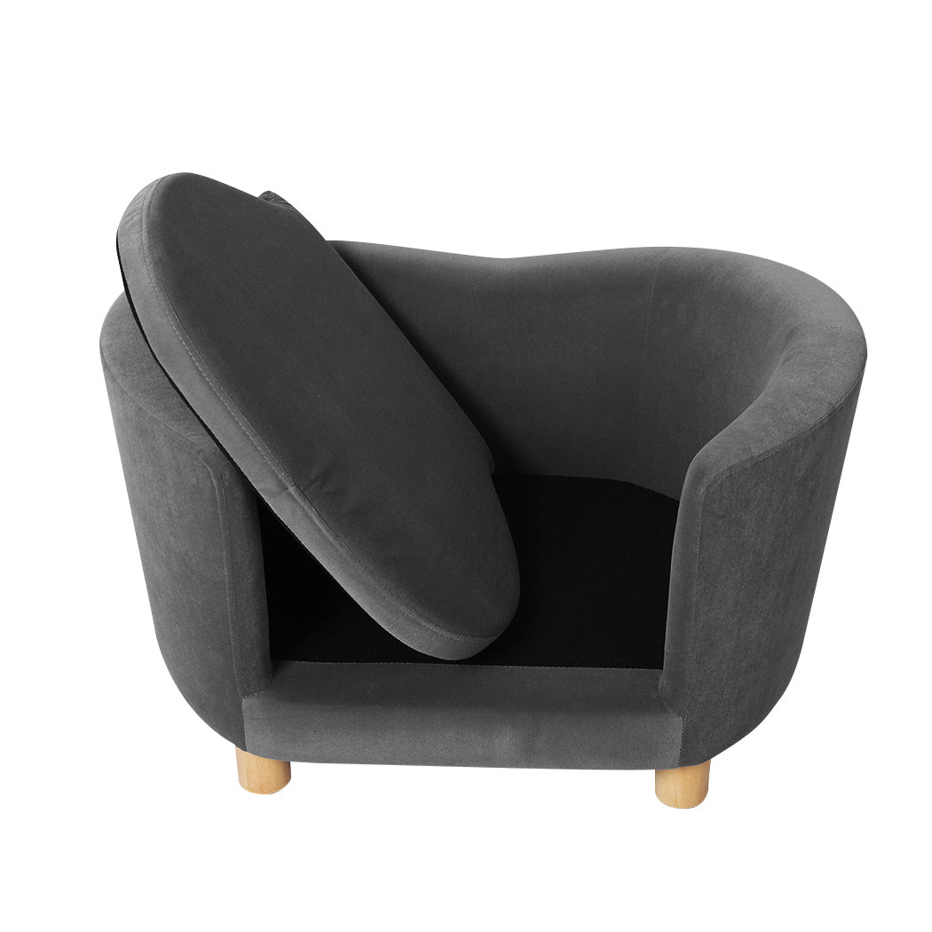 Pawz Luxury Elevated Sofa Anti Slip Grey