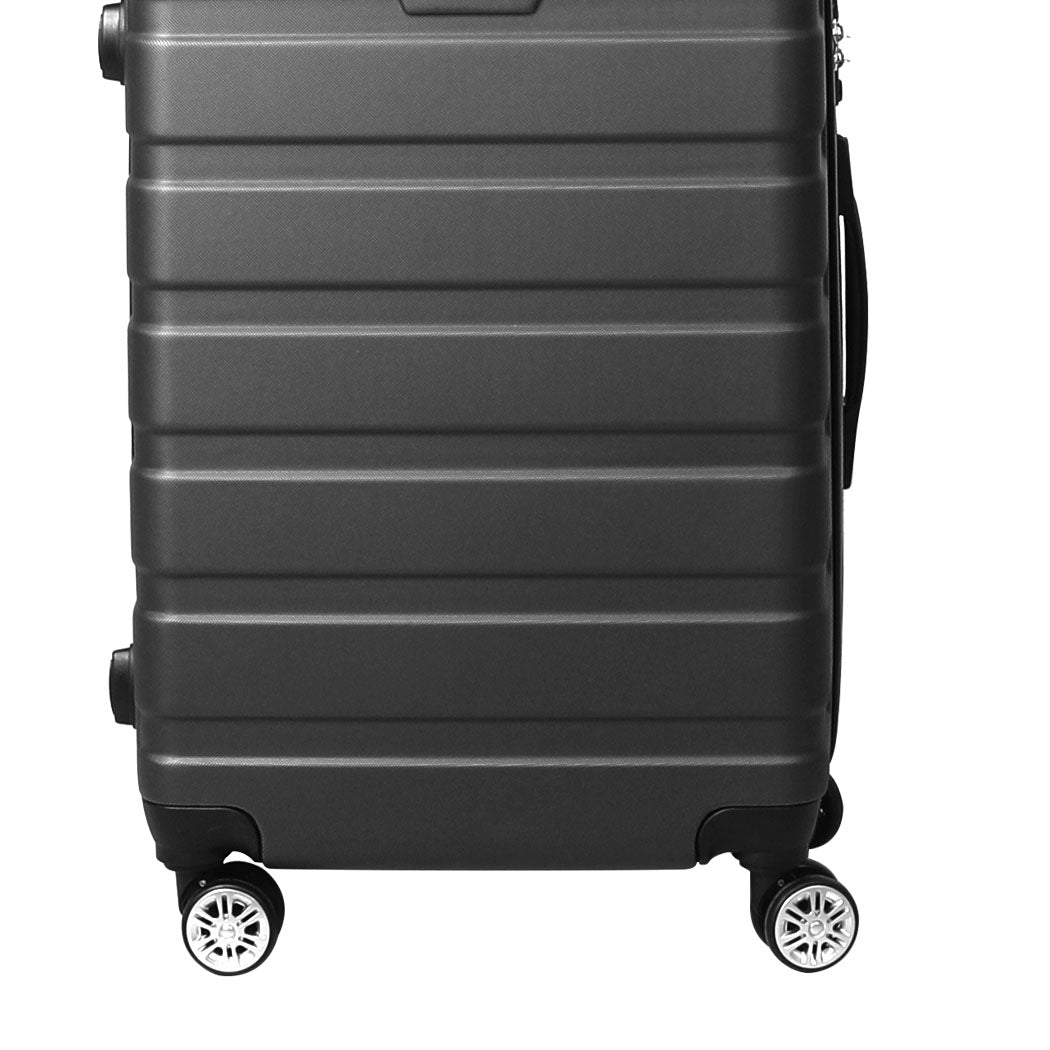 Slimbridge 20" Carry On Luggage Case Black Inch