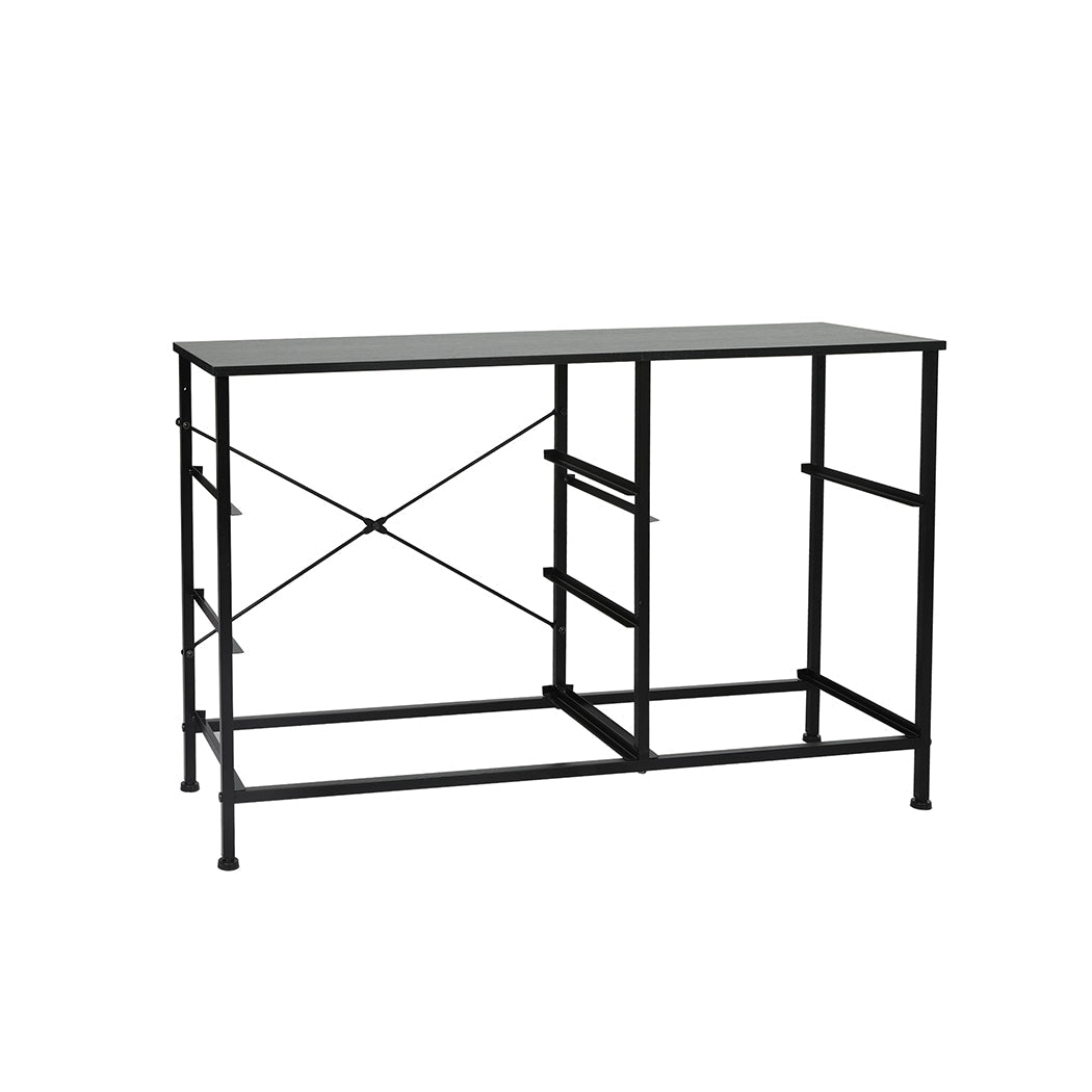 Storage Cabinet Tower Chest 5 Drawers Dark Grey