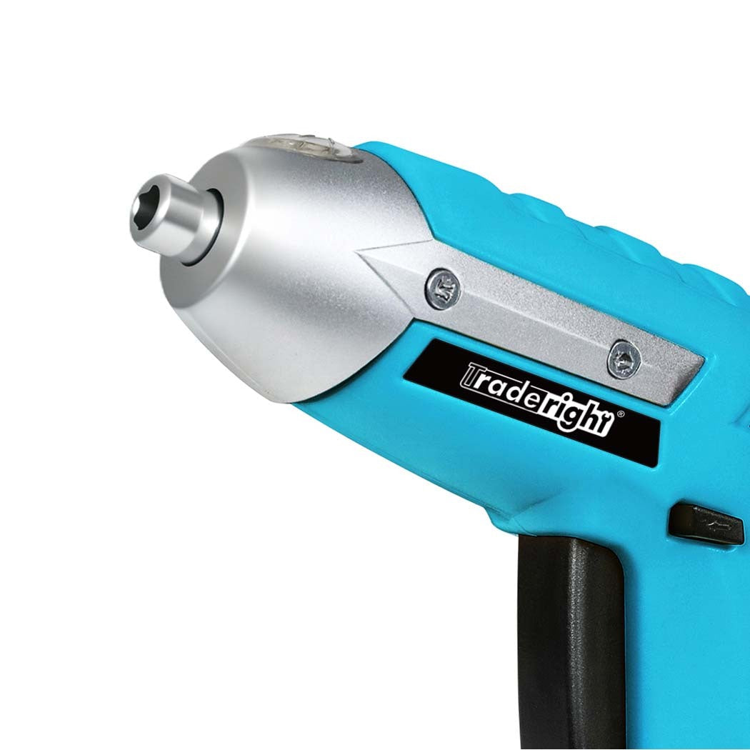 Traderight 4V Cordless Screwdriver 1300Mah 210Rpm Speed