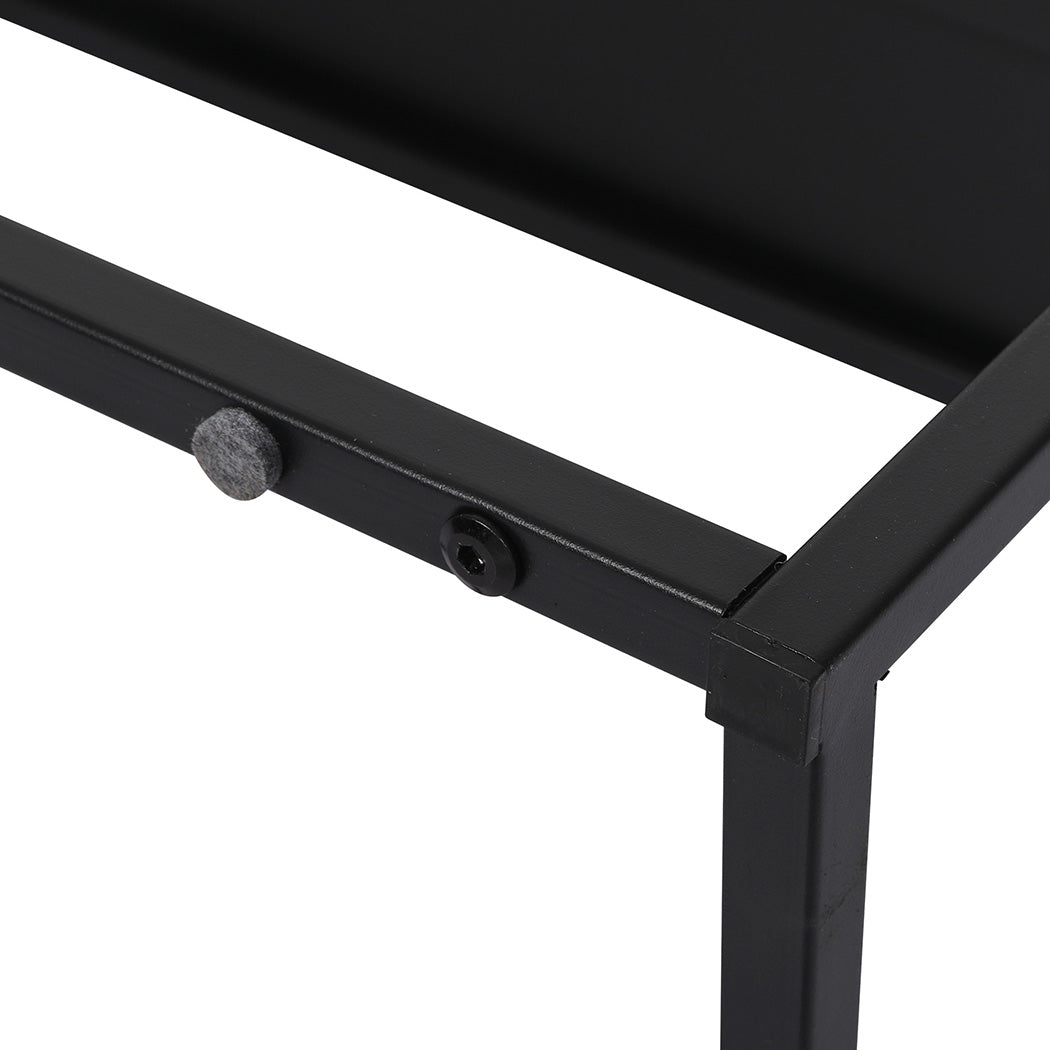 3 Tier Console Table Office Furniture Storage Modern Stylish Organizer For Workspace