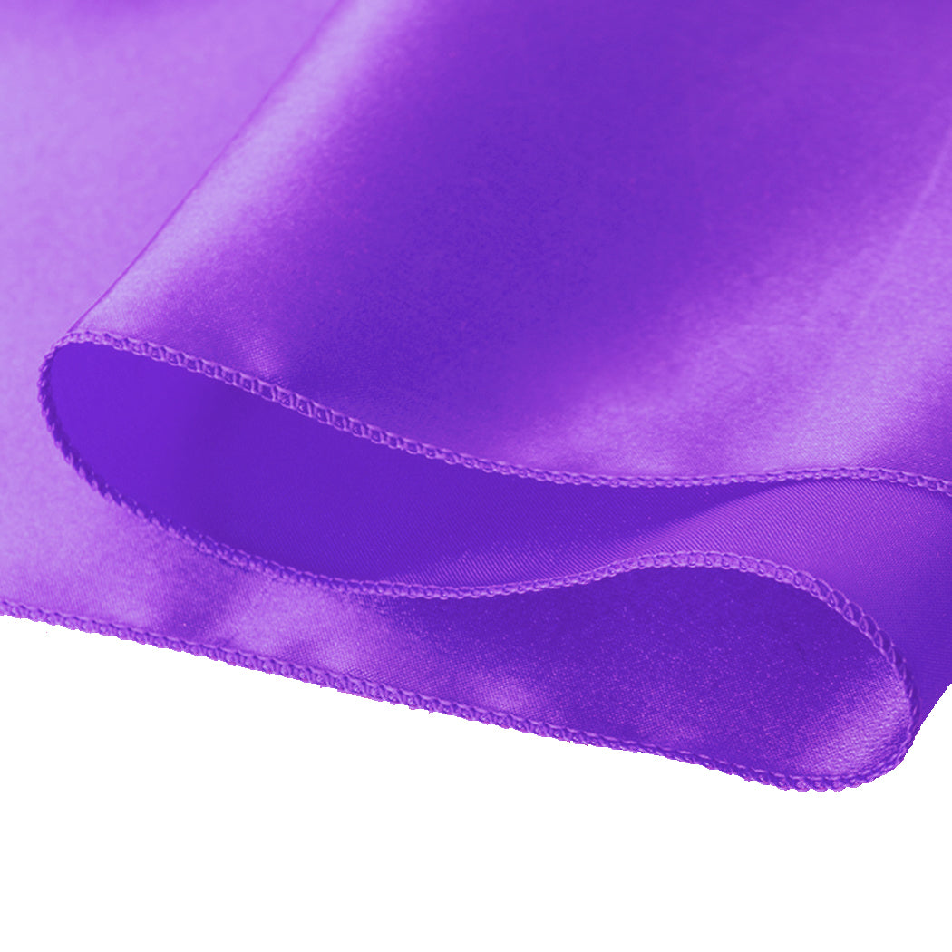 20X Multicoloured Satin Chair Sashes Lavender
