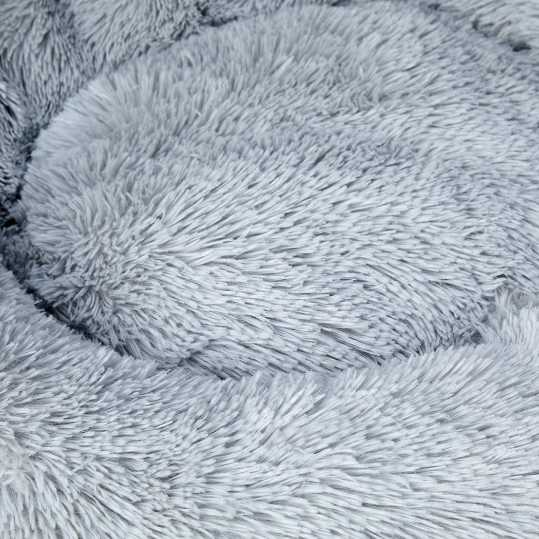 Pawz Extra Large Dark Grey Calming Pet Bed For Dogs