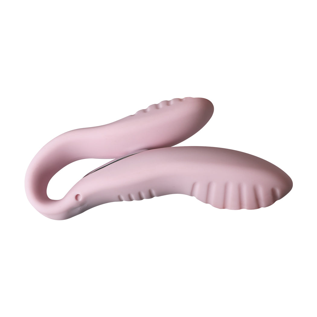 Urway Vibrator Double Shock Clitoris Pink