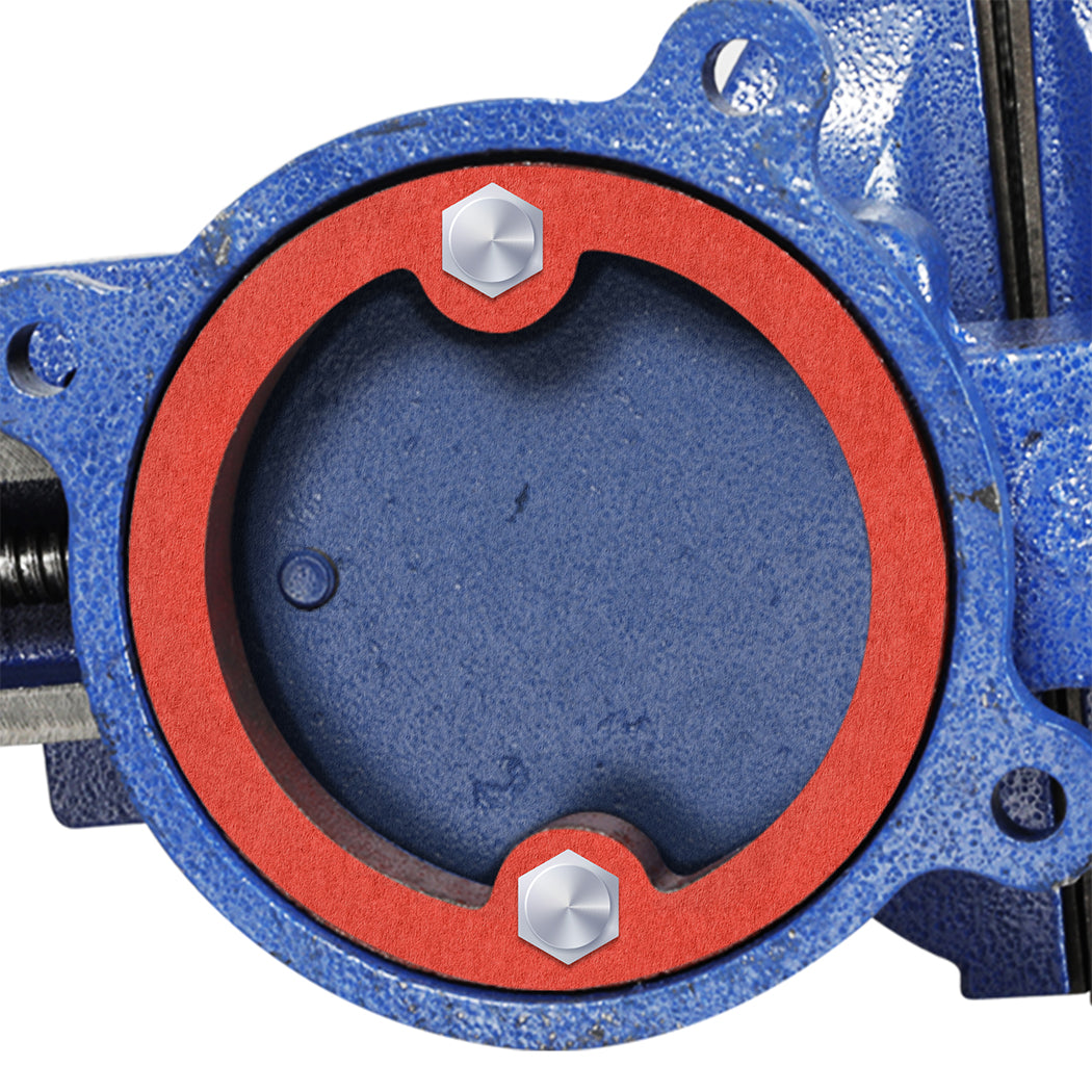 Traderight 8" Bench Vice Anvil Swivel 200Mm