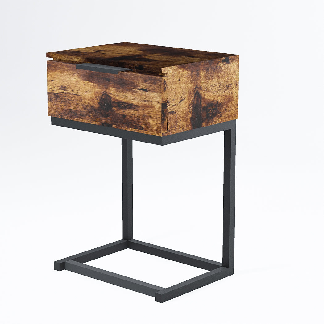 Bedside Tables Side End Modern Storage For Bedroom Or Living Room Decor