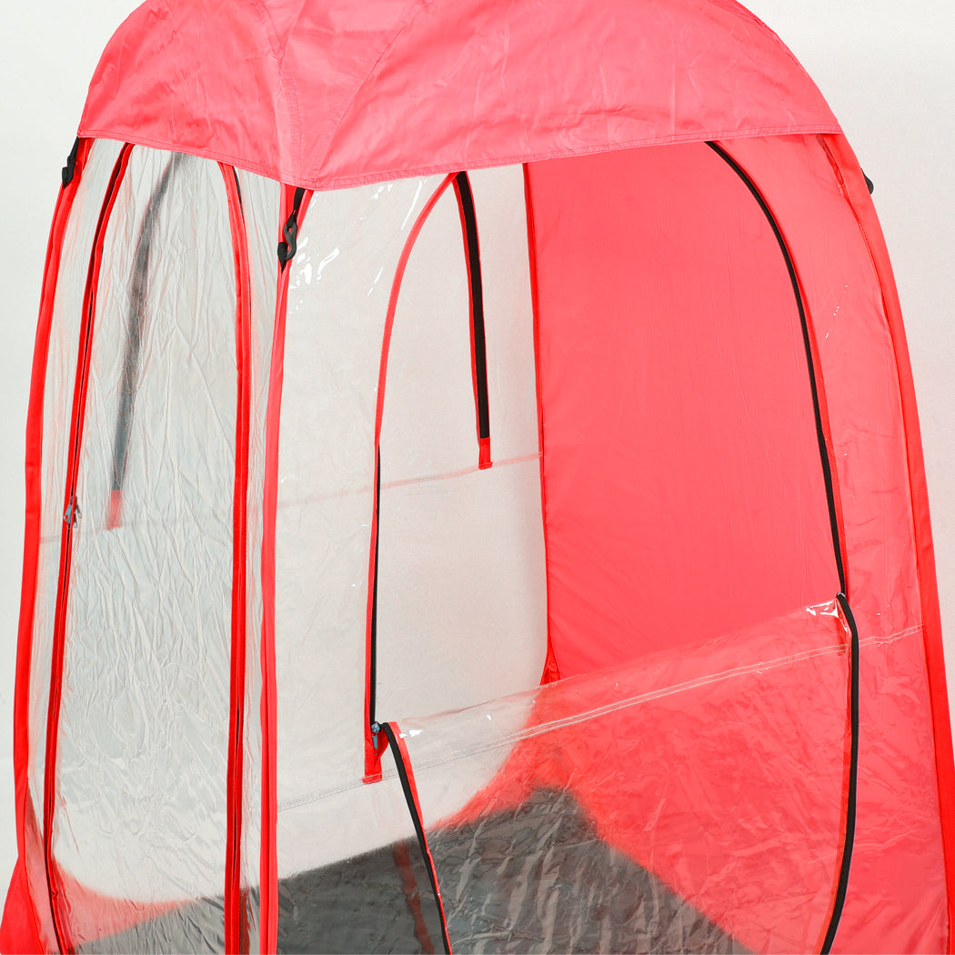 2X Pop Up Tent Camping Weather Red