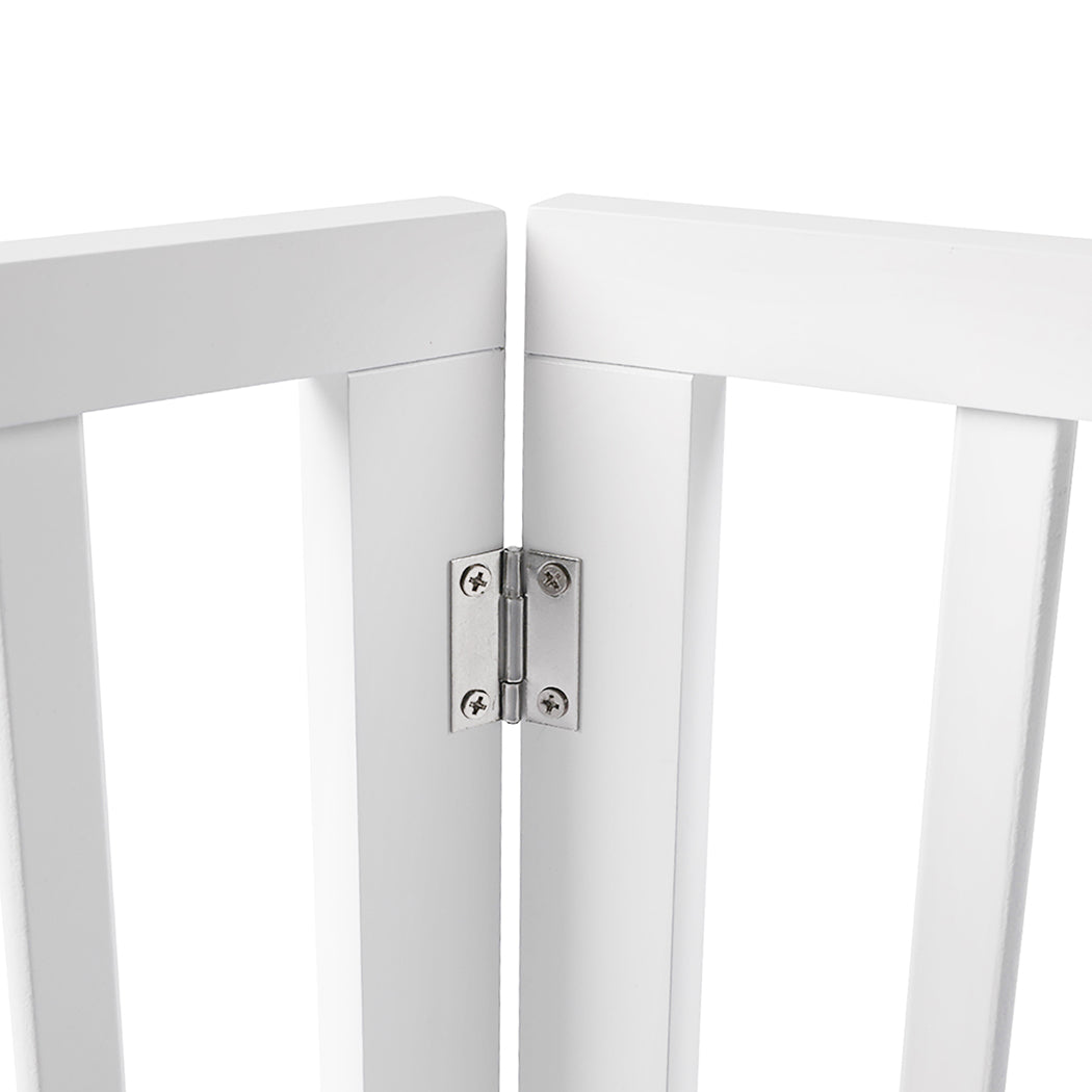 Pawz Pet Gate Dog Fence Safety White 100 Pack