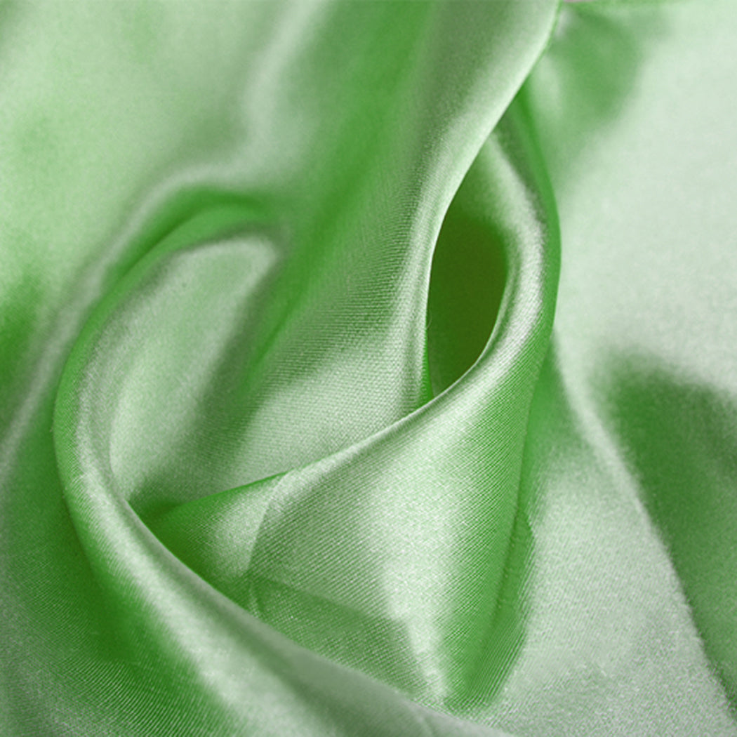 20 Green Fabric Chair Sashes Covers Grass
