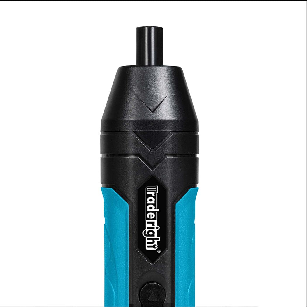 Traderight 4V 37Pcs Cordless Screwdriver 1500Mah 300Rpm