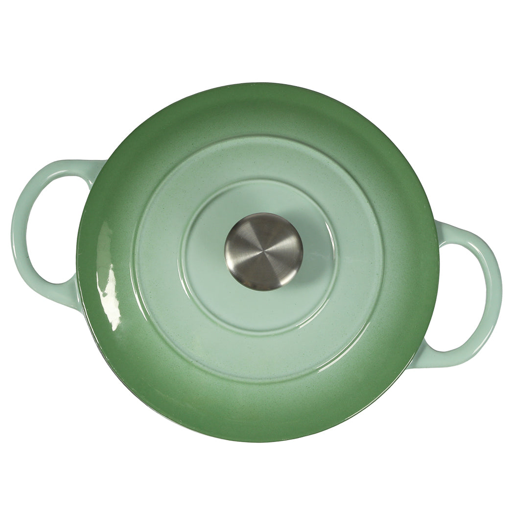 Toque 4L Enamel Dutch Oven Pot Cookware Green