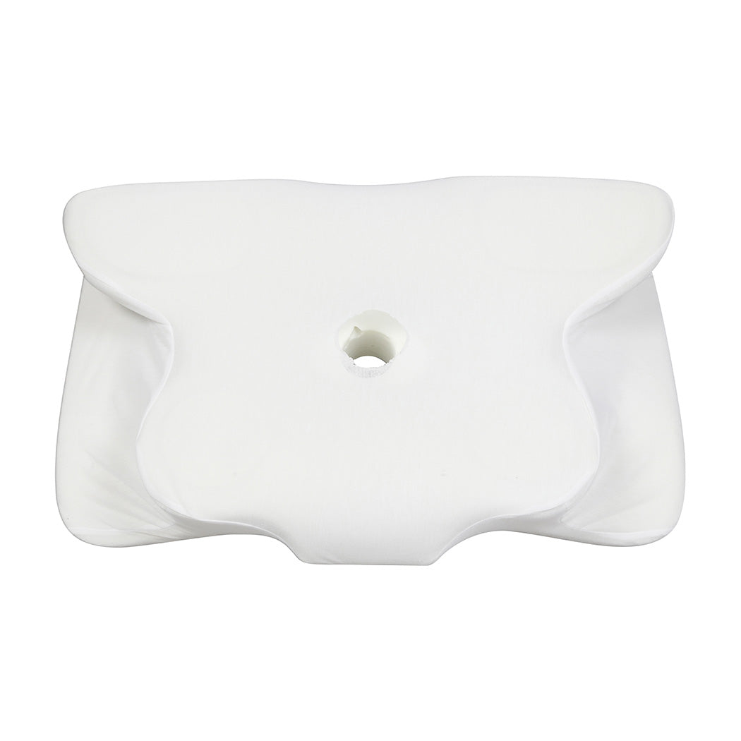 Dreamz Contour Memory Foam Pillow For Pain Relief