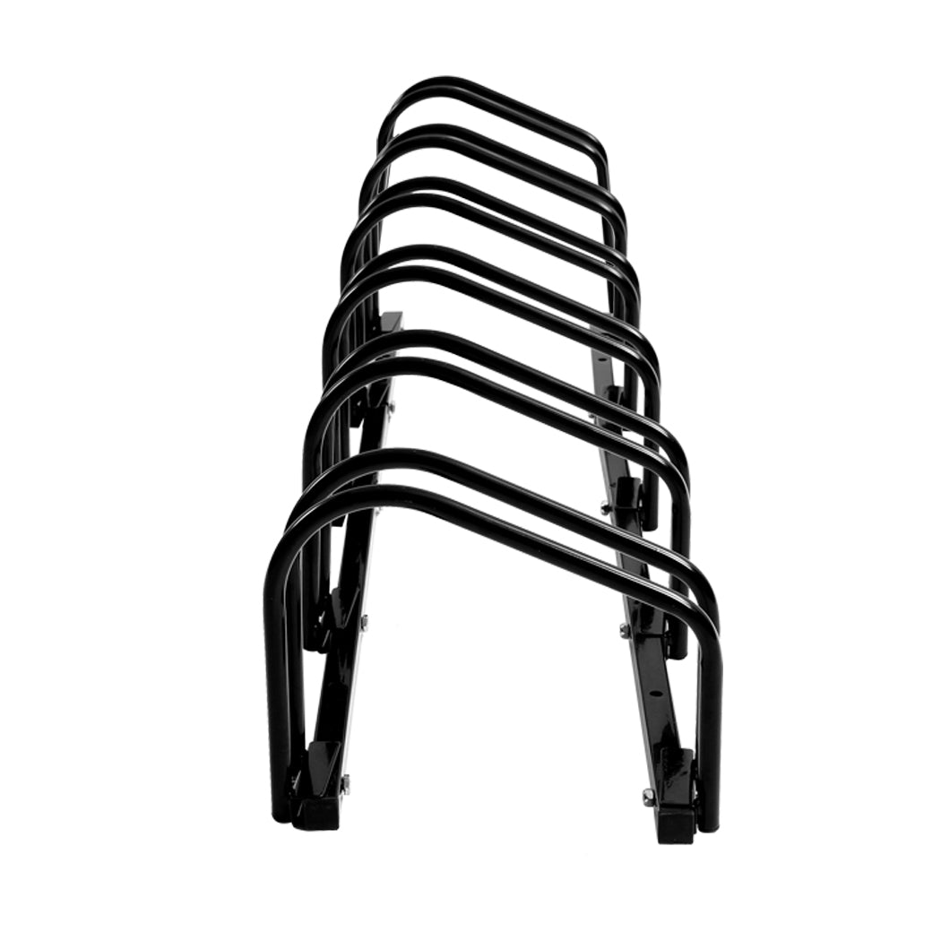 6 Bikes Stand Bicycle Rack Floor