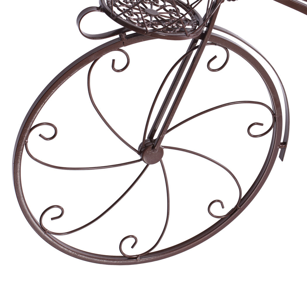 2X Plant Stand Outdoor Indoor Bronze 78Cm 17Cm 52Cm