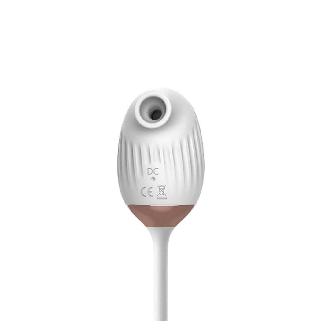 Vibrator Masturbator Sucking Rotation White