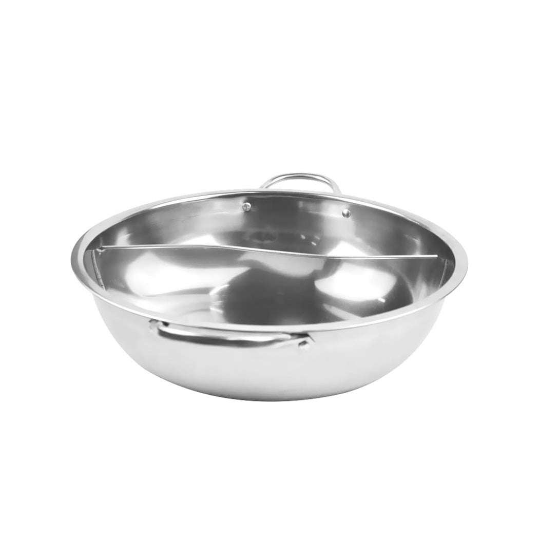 Toque 34Cm Stainless Steel Twin Mandarin