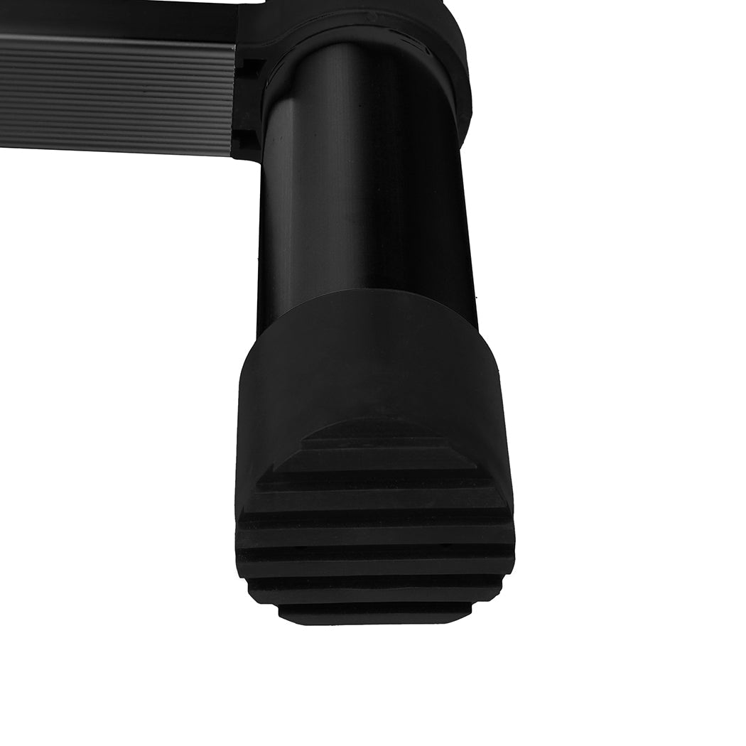 Traderight Multipurpose Aluminium Ladder Telescopic 2.6M Black Meter