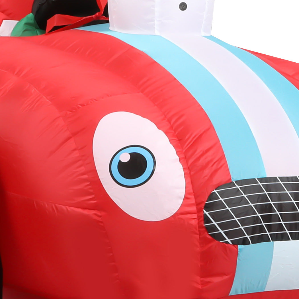 Santaco Christmas Inflatable 2.4M Racing Sleigh
