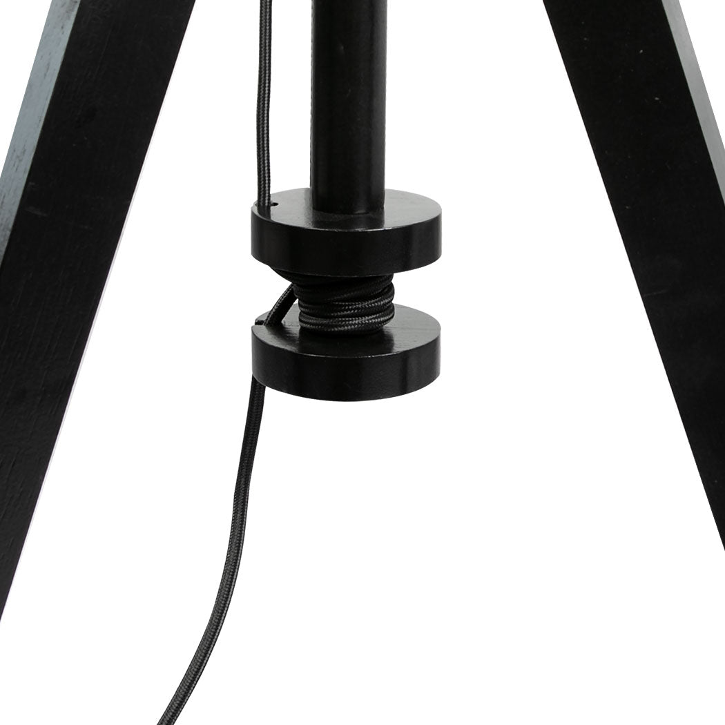 Emitto Floor Lamp Modern Tripod Black