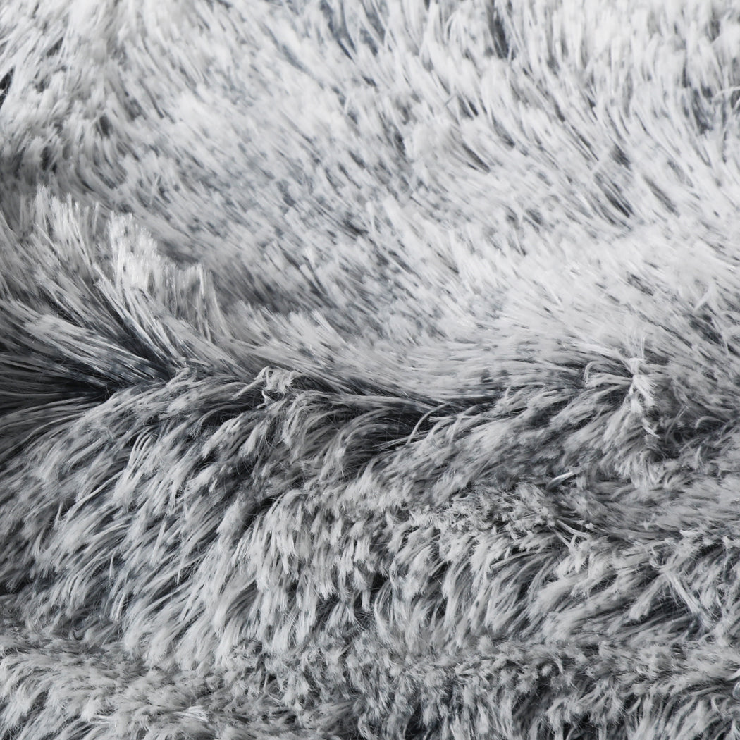 Pawz Dog Blanket Pet Cat Mat Puppy Warm Charcoal