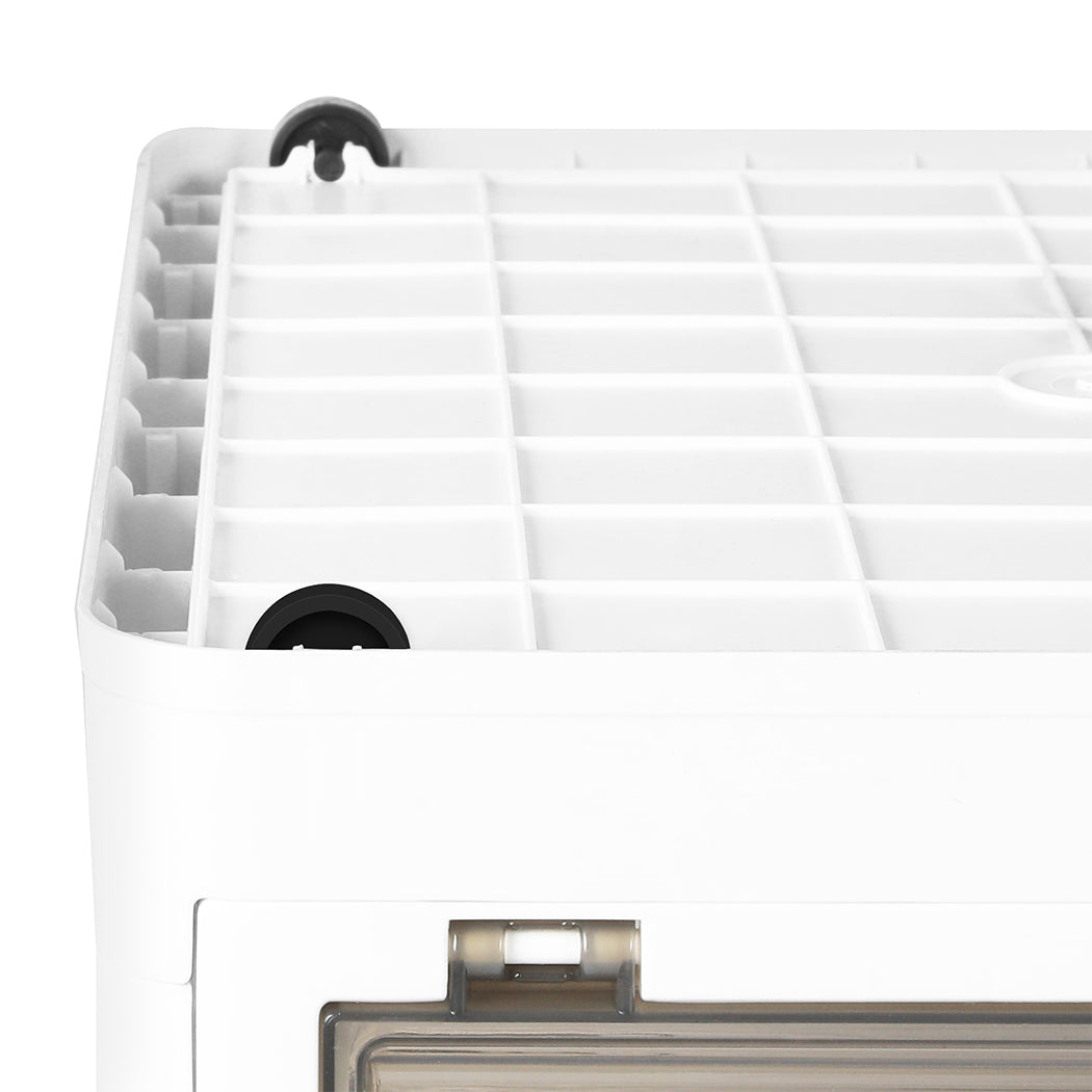 55L Storage Boxes Stackable Container Medium