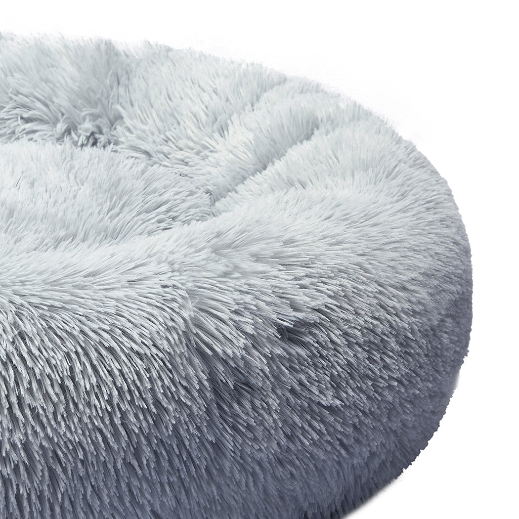 Pawz Extra Large Dark Grey Calming Pet Bed For Dogs