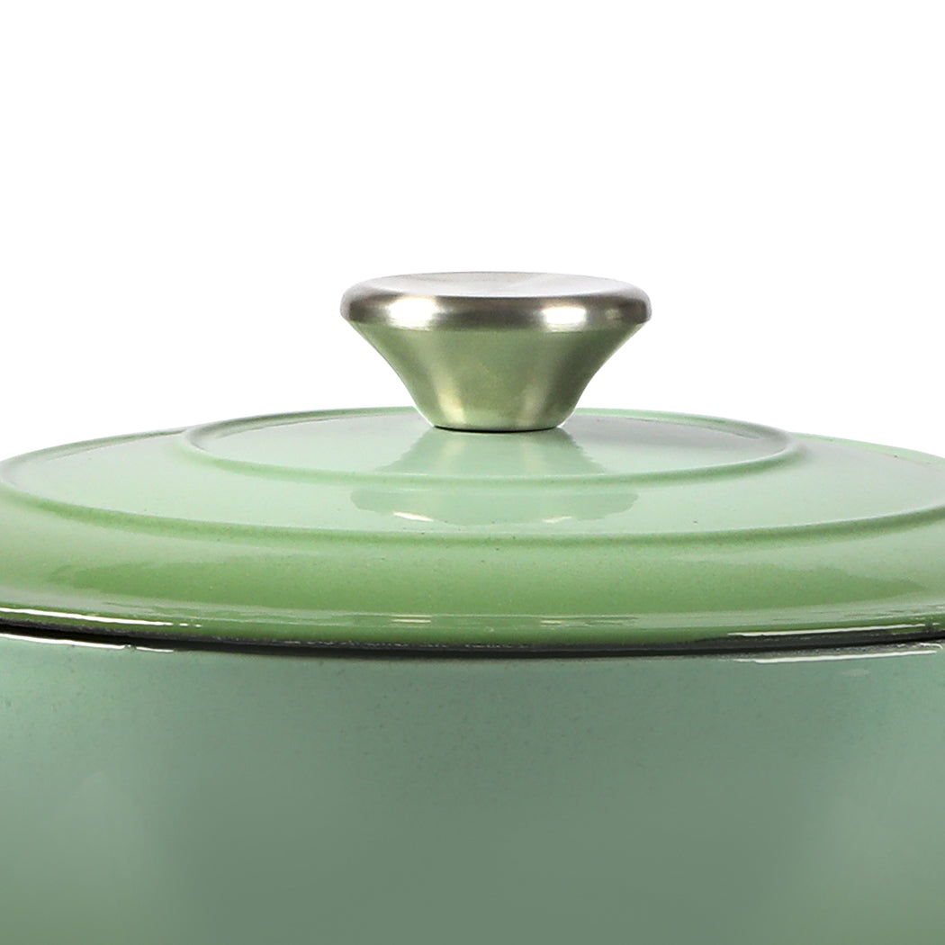 Toque 4L Enamel Dutch Oven Pot Cookware Green