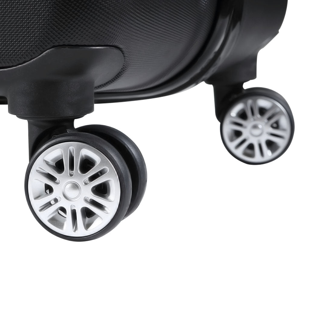 Slimbridge 20" Travel Luggage Lightweight Black Inch