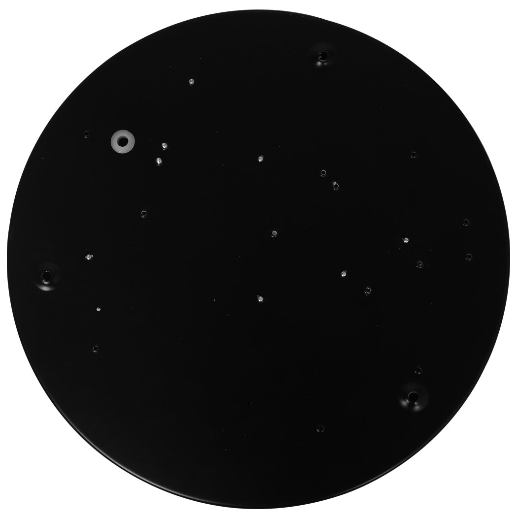 Emitto 3 Colour Ultra Thin 5Cm Led Ceiling 60W Black