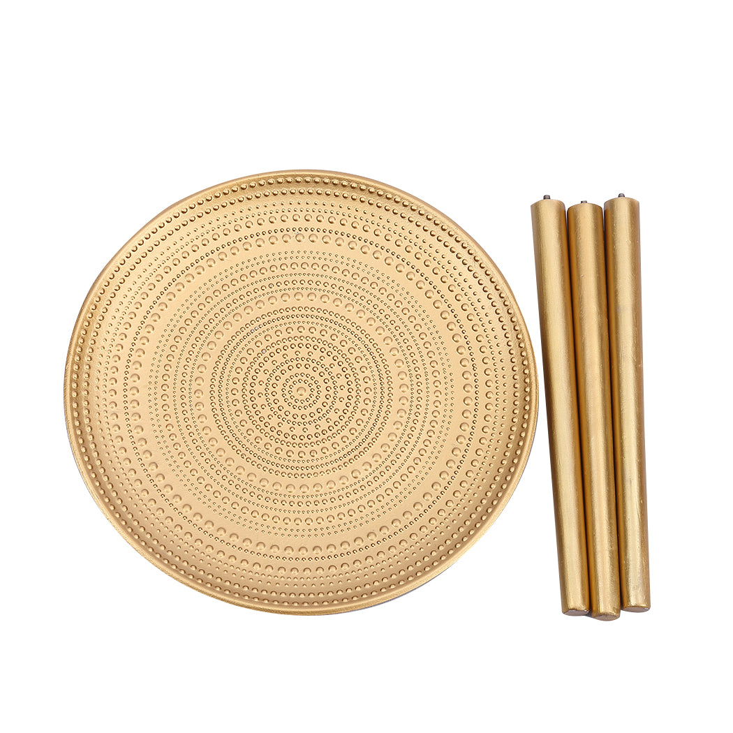 Side Table Coffee Bedside End Gold
