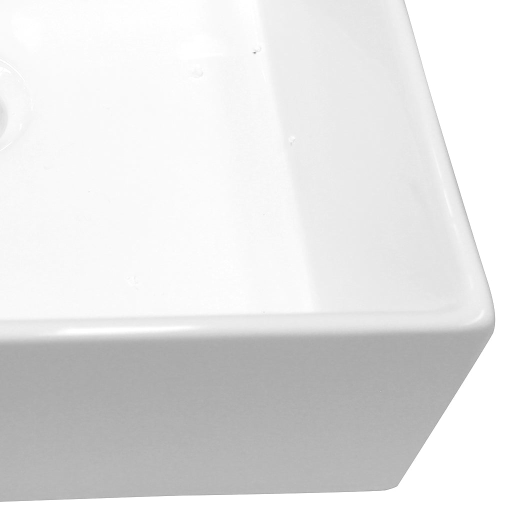 Ceramic Basin Bathroom Wash Counter Countertop Sink For