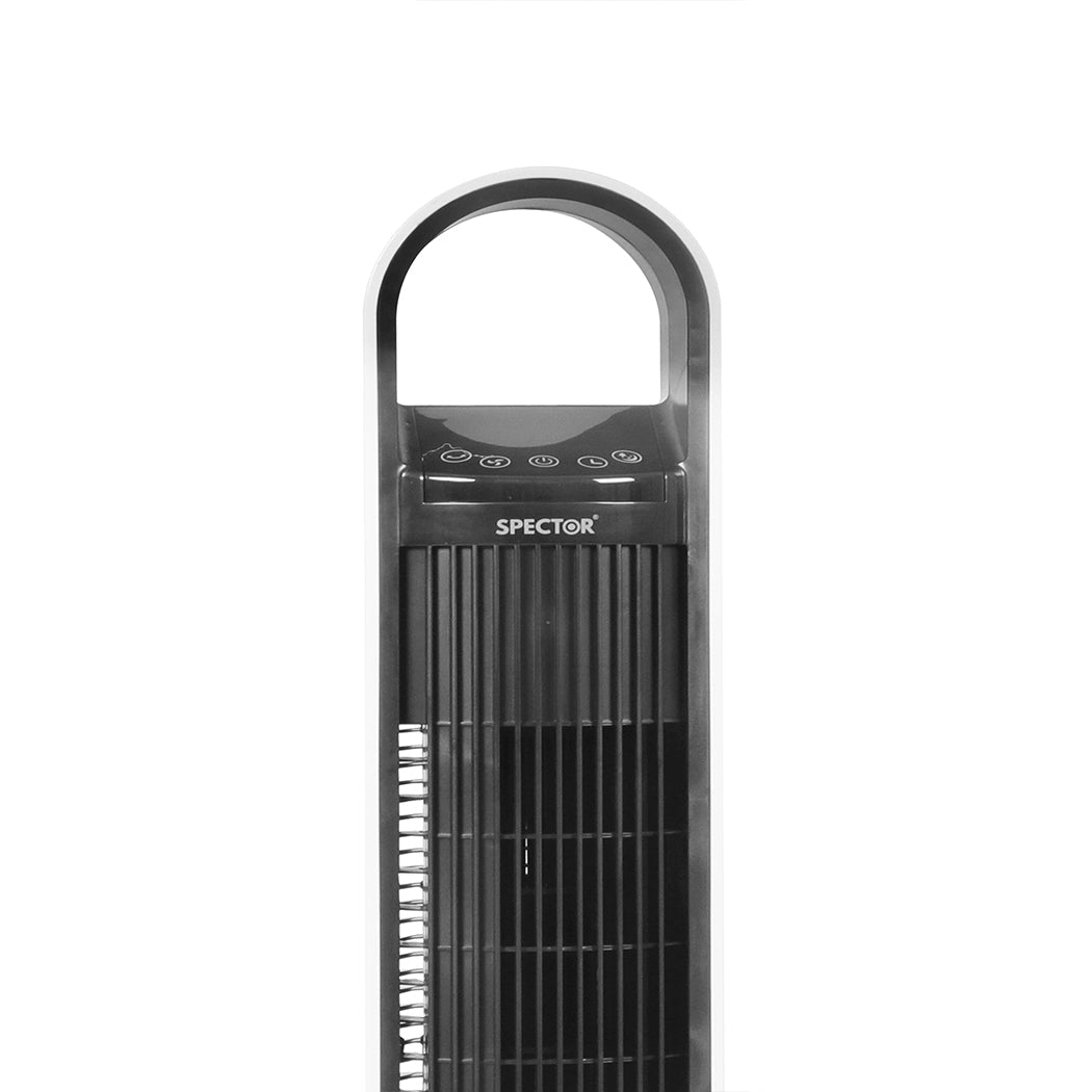 Spector Tower Fan Portable Oscillating White