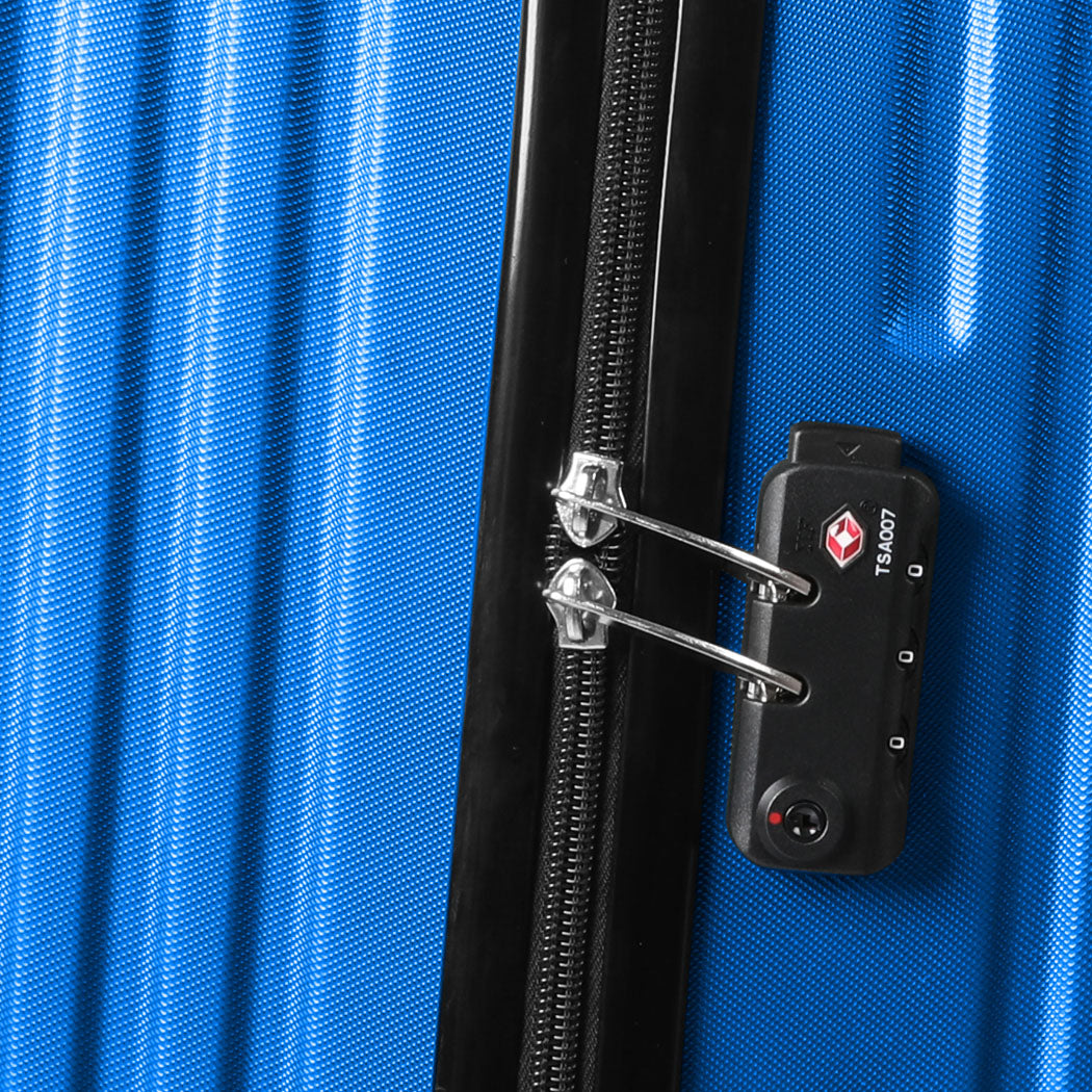 Slimbridge 28" Inch Luggage Suitcase Blue