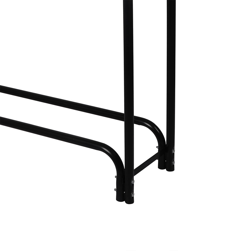 Firewood Rack Holder 4Ft Fireplace Tool