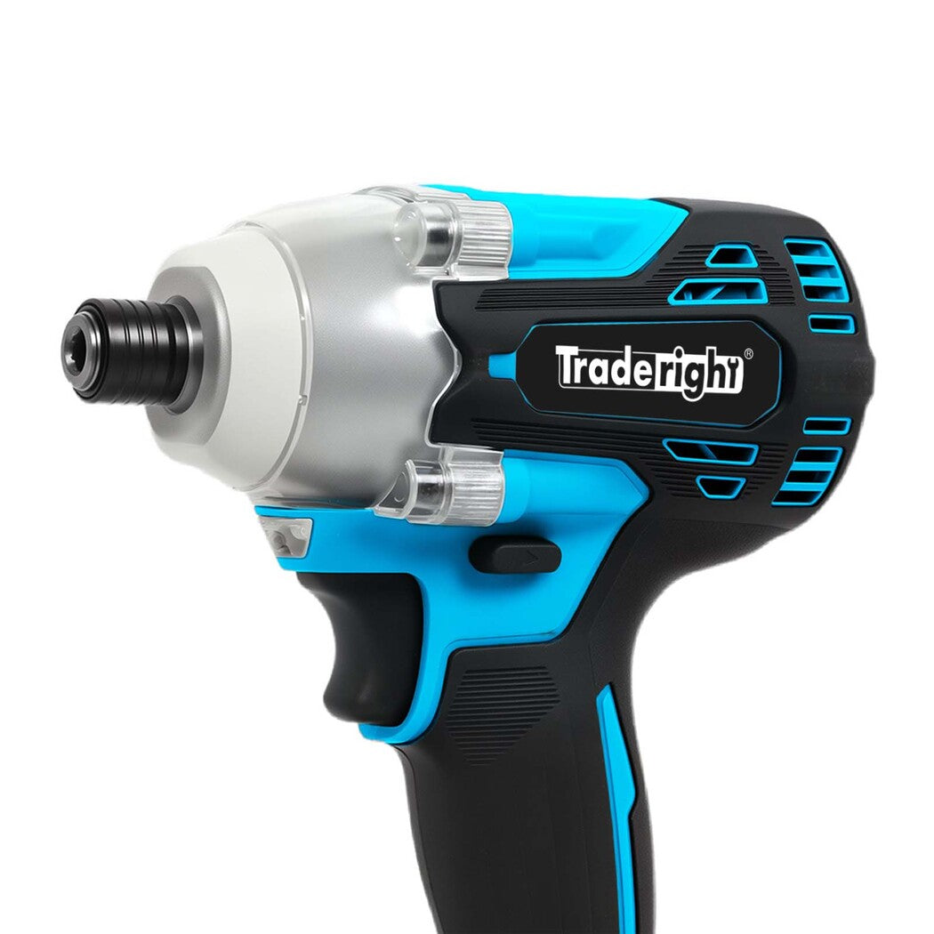 Traderight 21V Impact Driver Cordless400nm2x2.0Ahkit