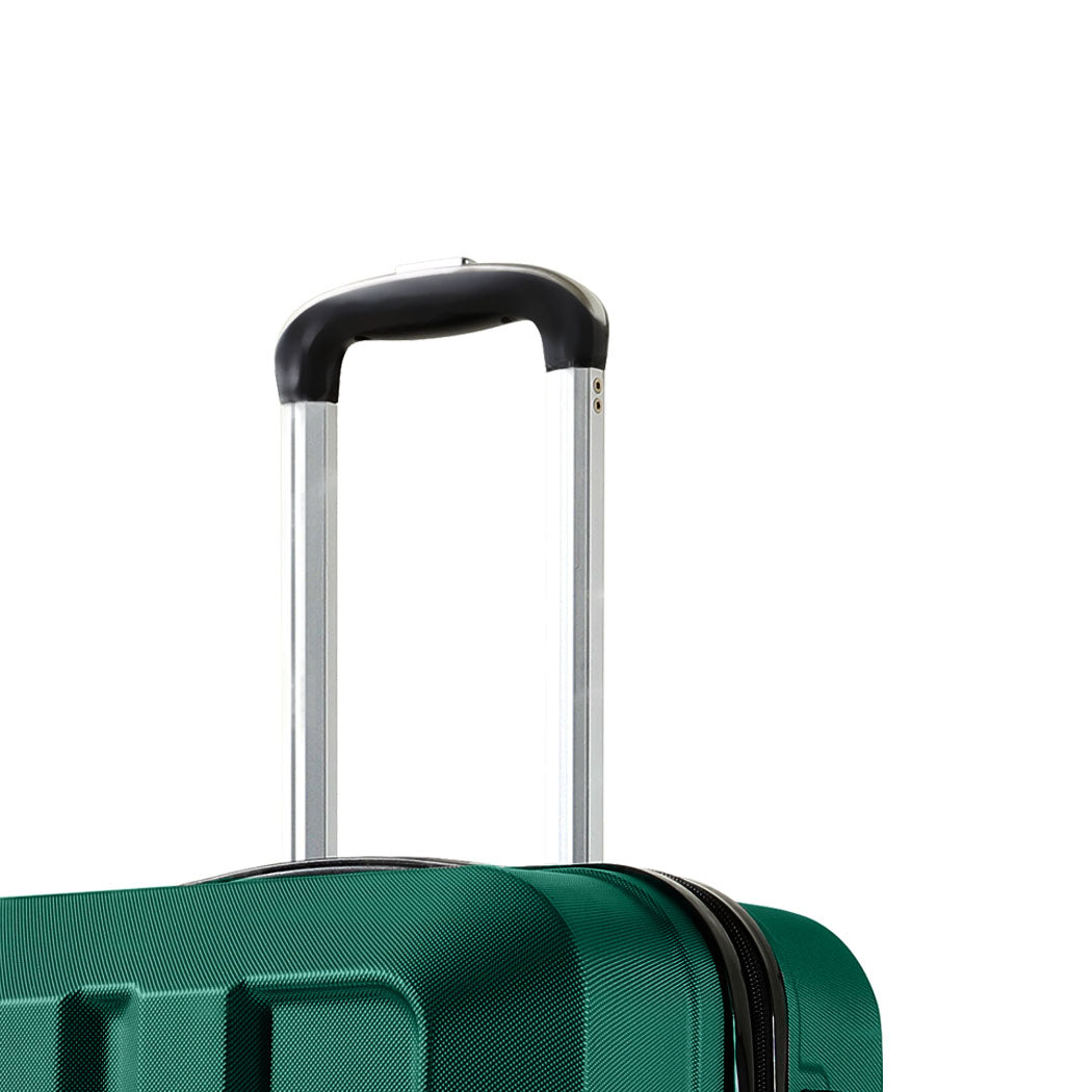 Slimbridge 20"24"28" 3Pc Luggage Sets Green