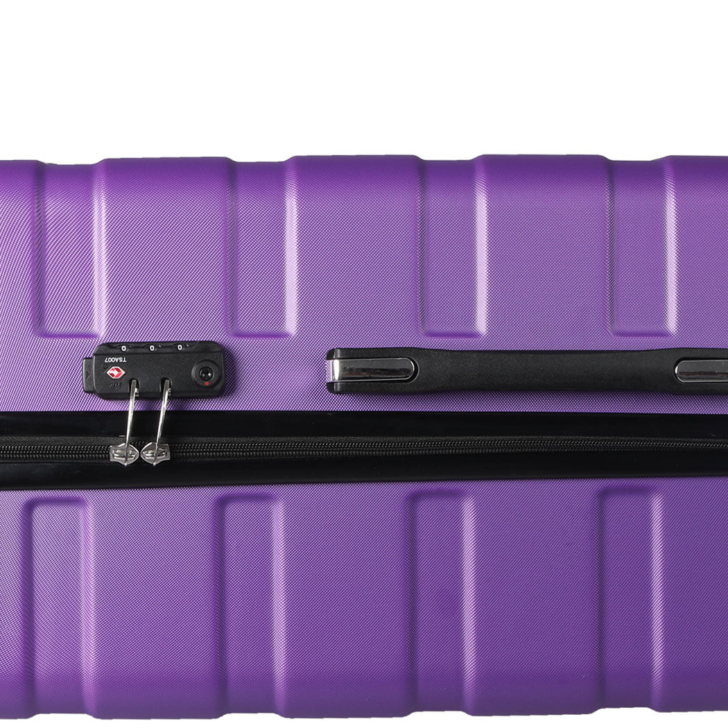 Slimbridge 20" Carry On Luggage Case Black Inch