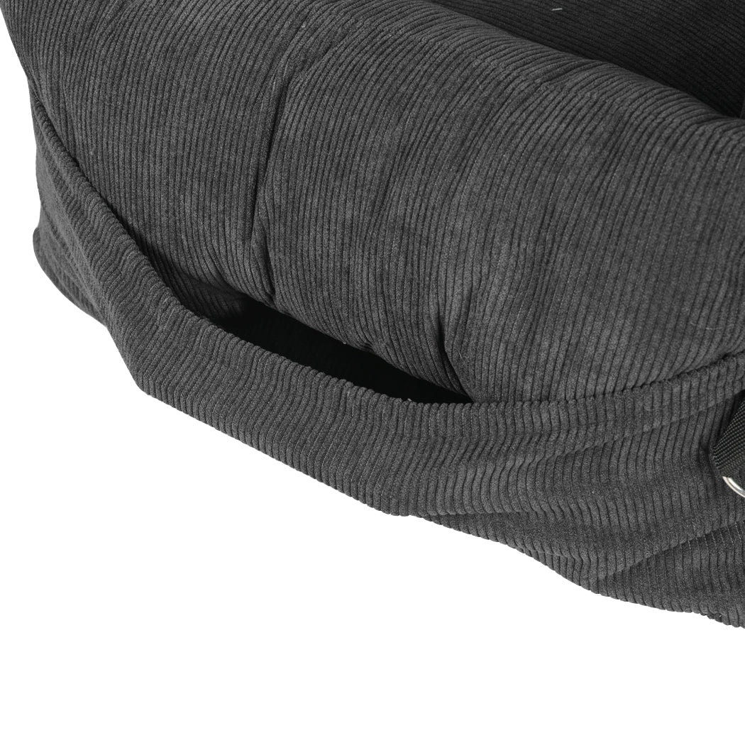 Pawz Pet Car Booster Seat Dog Protector M Grey Medium